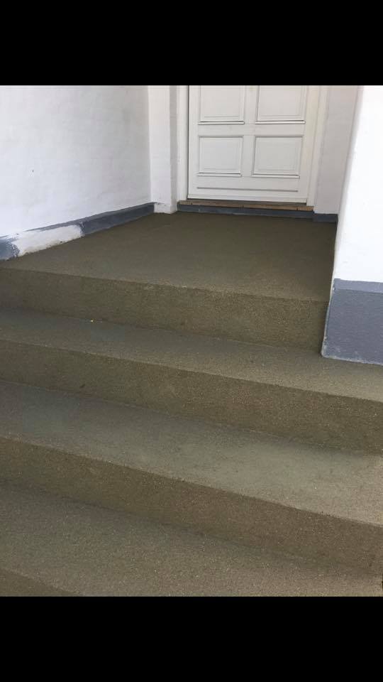 Renovering af trappe i Slagelse